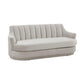 Peyton Light Grey Velvet Loveseat