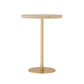 Fiona Gold Stone Side Table