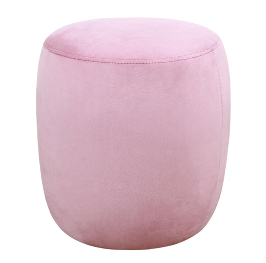 Willow Blush Velvet Ottoman
