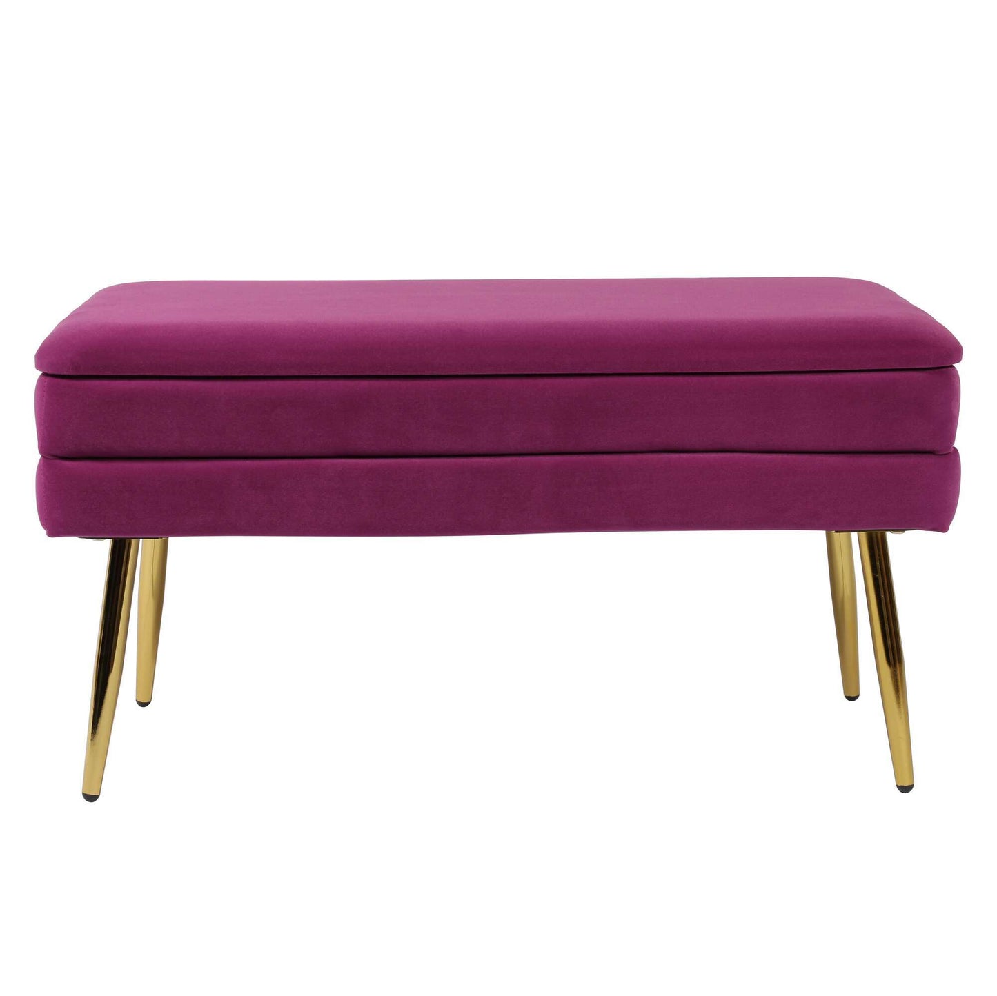 Ziva Plum Storage Bench