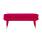 Betty Pink Velvet Bench