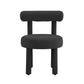 Carmel Black Velvet Chair