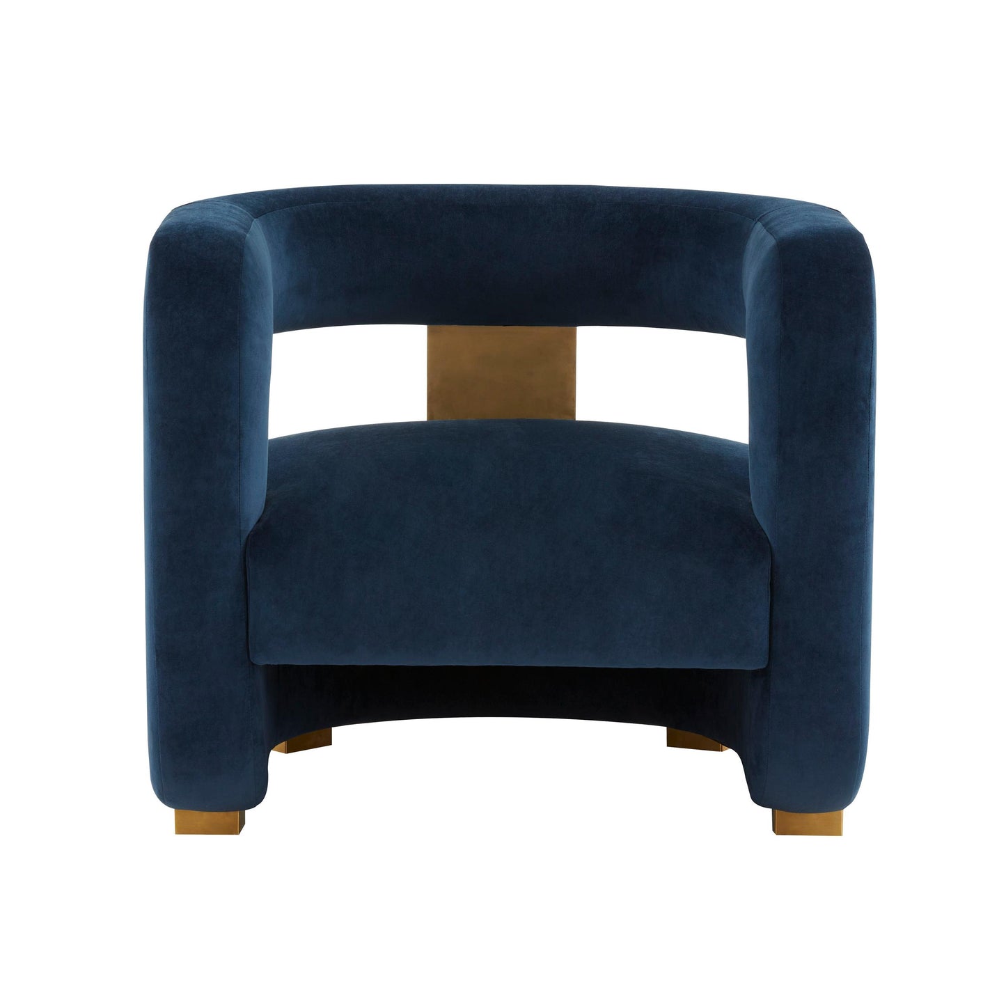 Ayanna Midnight Velvet Accent Chair