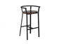 30"H Barstool, Wood Seat