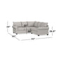Alexander Roll Arm Small L Sectional