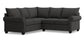 Alexander Roll Arm Small L Sectional