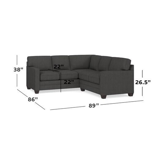 Alexander Track Arm Small L Sectional