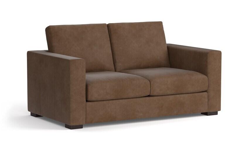 Weldon Leather Loveseat