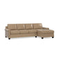 Carolina Leather Right Chaise Sectional