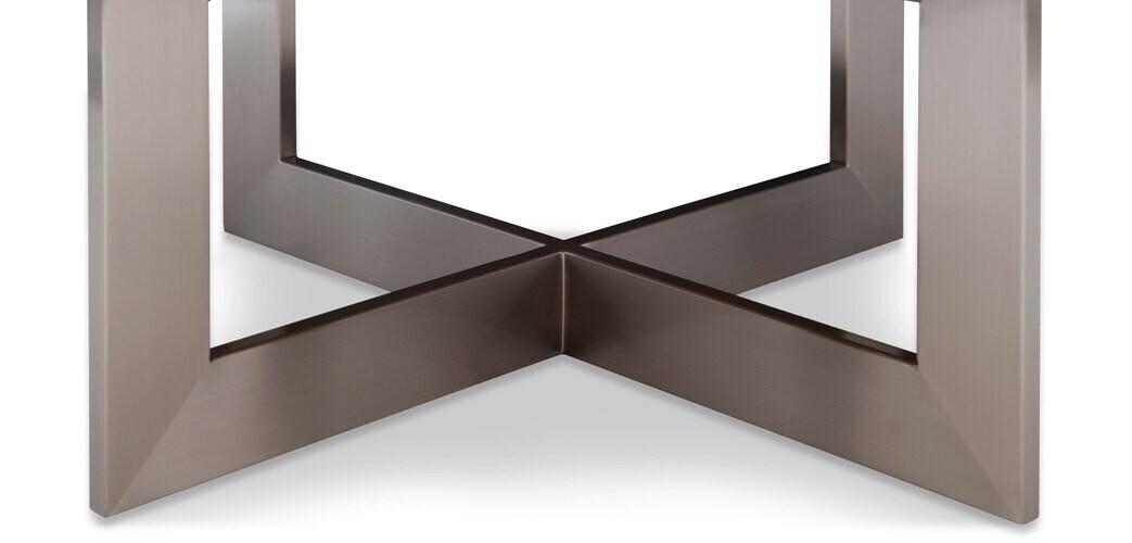 Andover Oak Round Cocktail Table