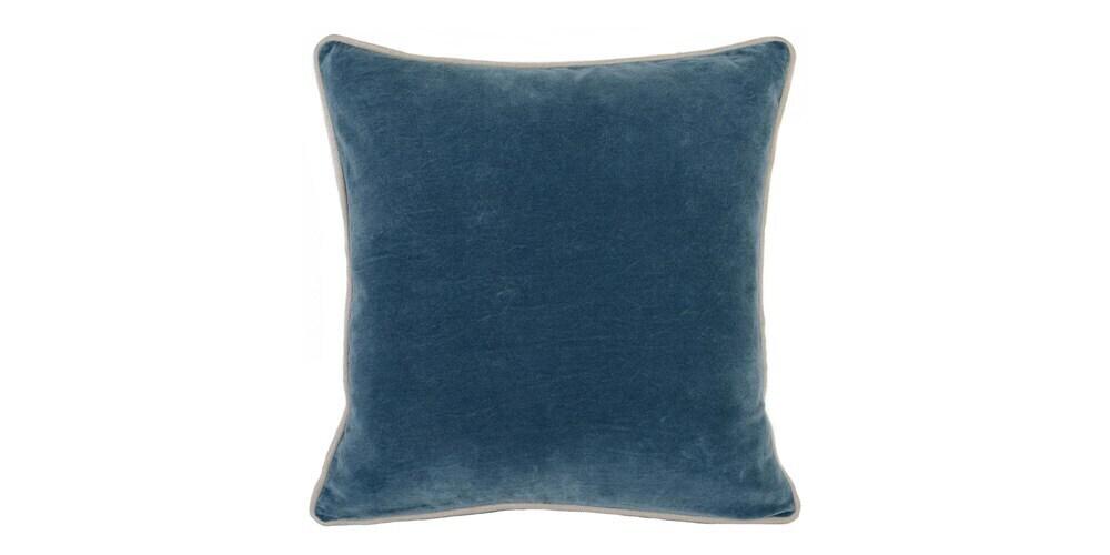 Heirloom Velvet Marine Pillow Cover