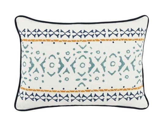 Sydney Iris Blue Multi Pillow Cover