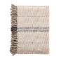 Ria Natural Black Throw
