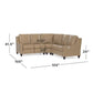 Motion Reclining Leather L Sectional