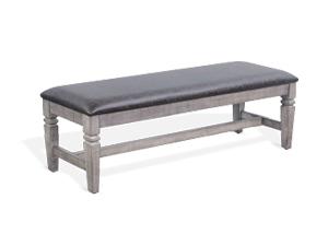 Homestead Hills Bench, Cushion Seat
