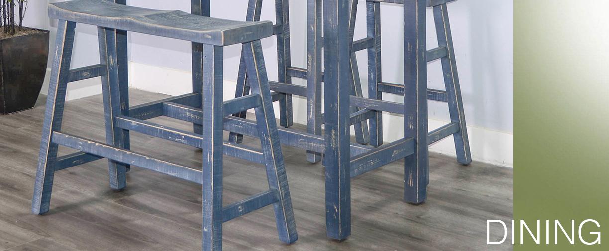 Ocean Blue 30'H Bench