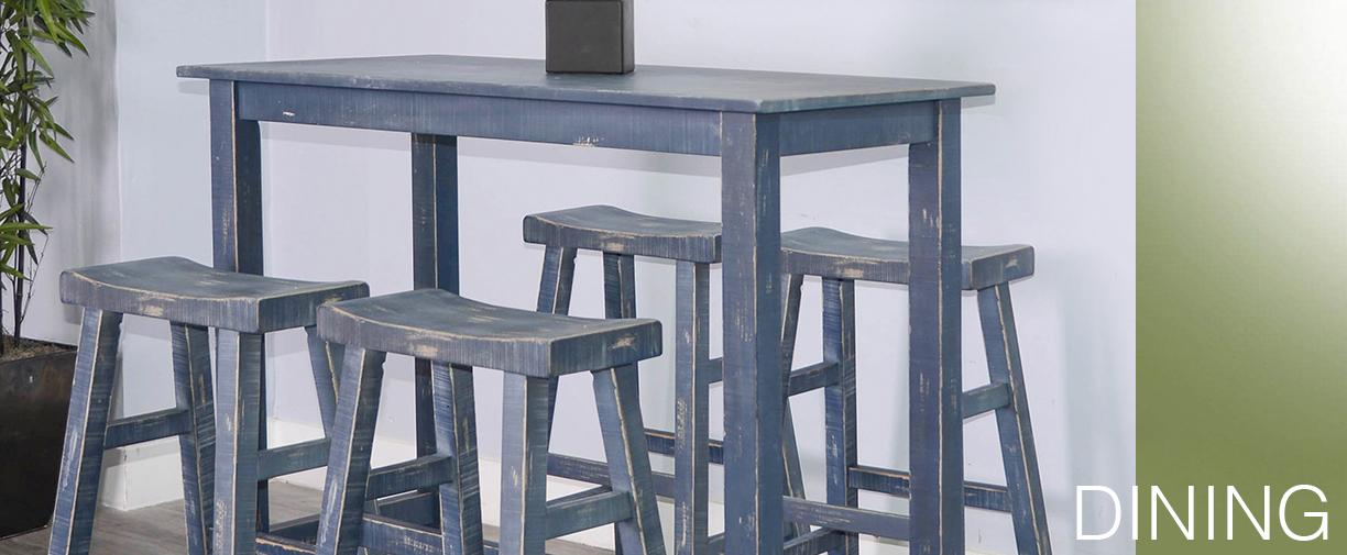 Ocean Blue 30'H Bench