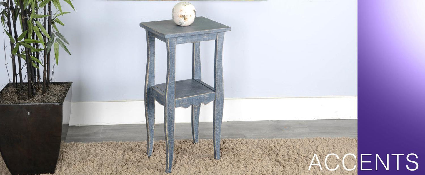 Ocean Blue End Table