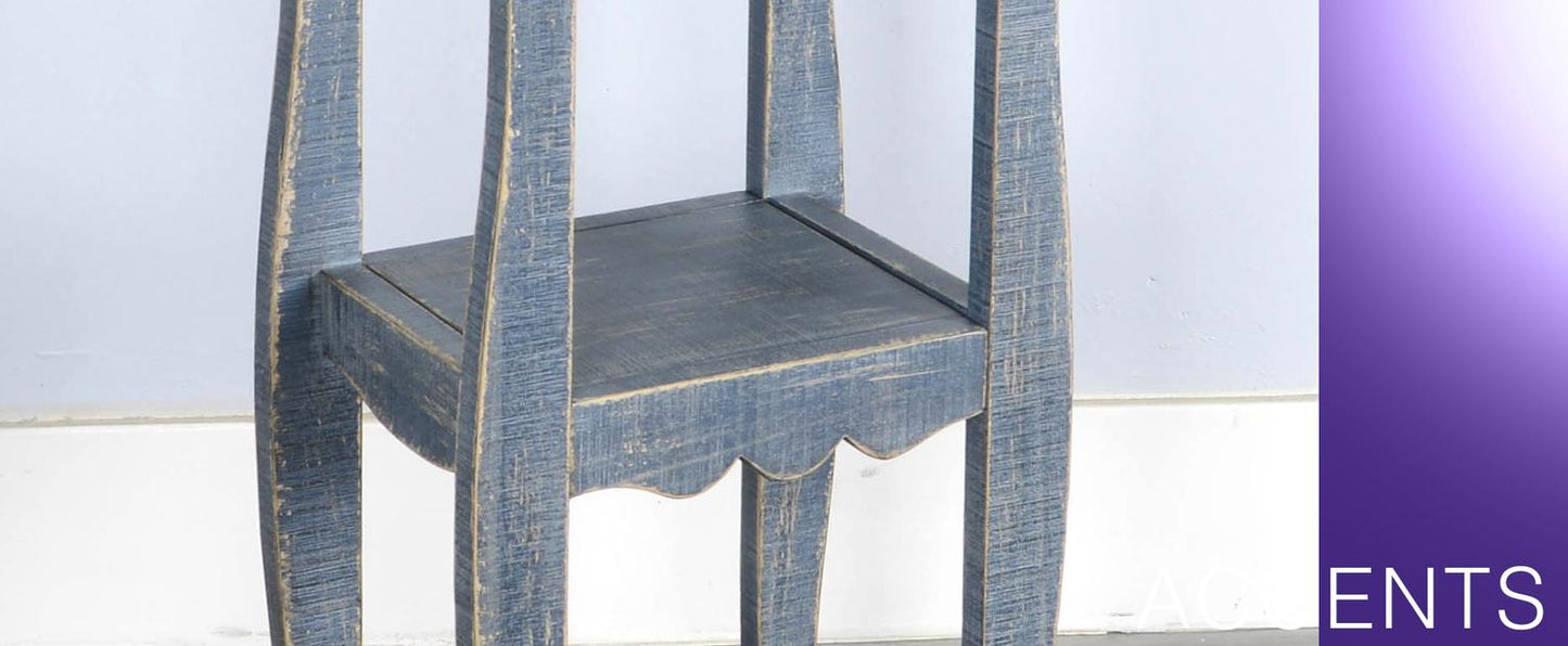 Ocean Blue End Table