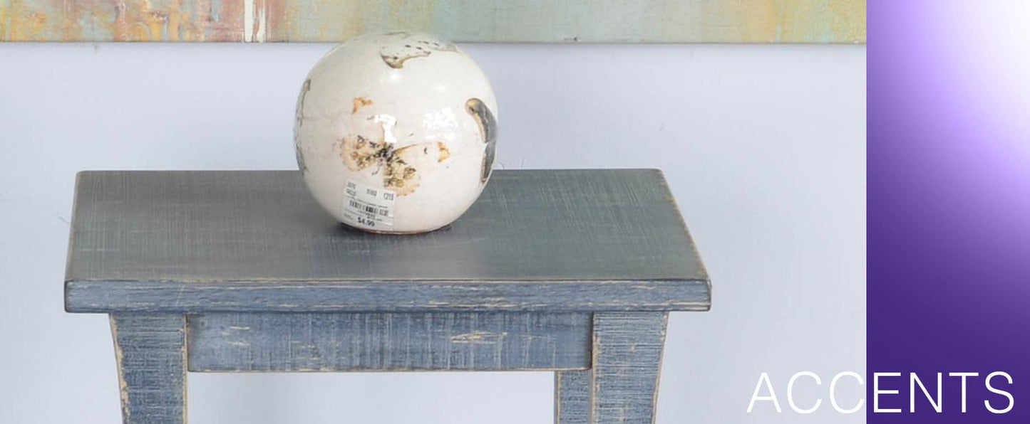 Ocean Blue End Table