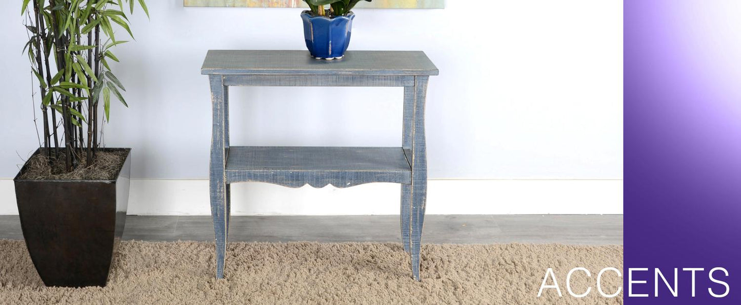 Ocean Blue Side Table