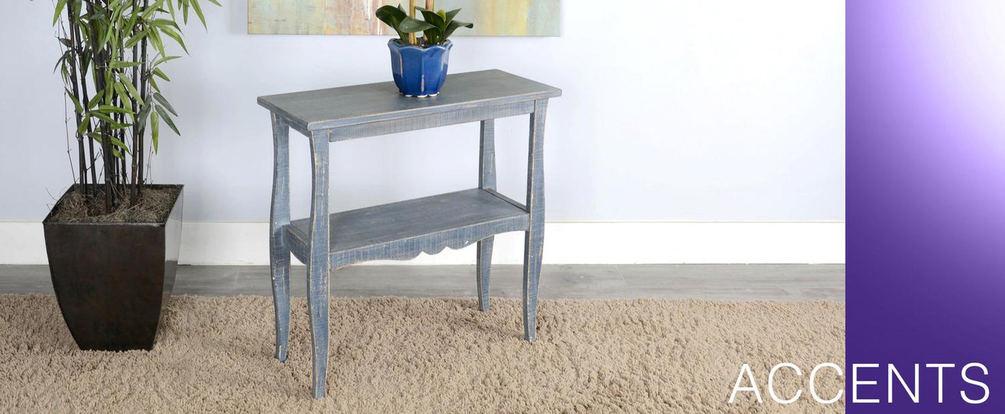 Ocean Blue Side Table