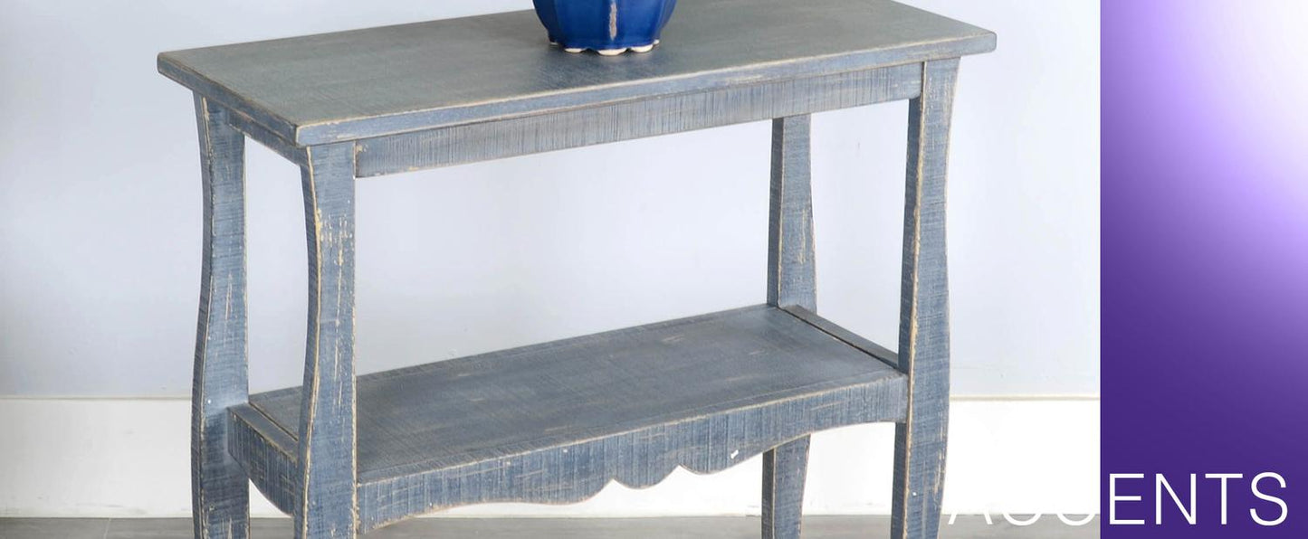 Ocean Blue Side Table