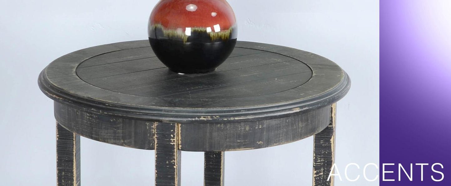 Black Sand Side Table