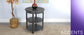 Black Sand Side Table