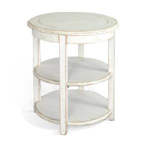 White Sand Side Table