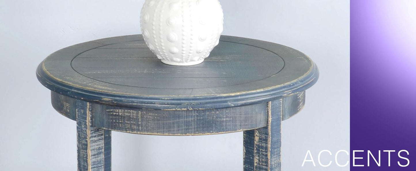 Ocean Blue Side Table