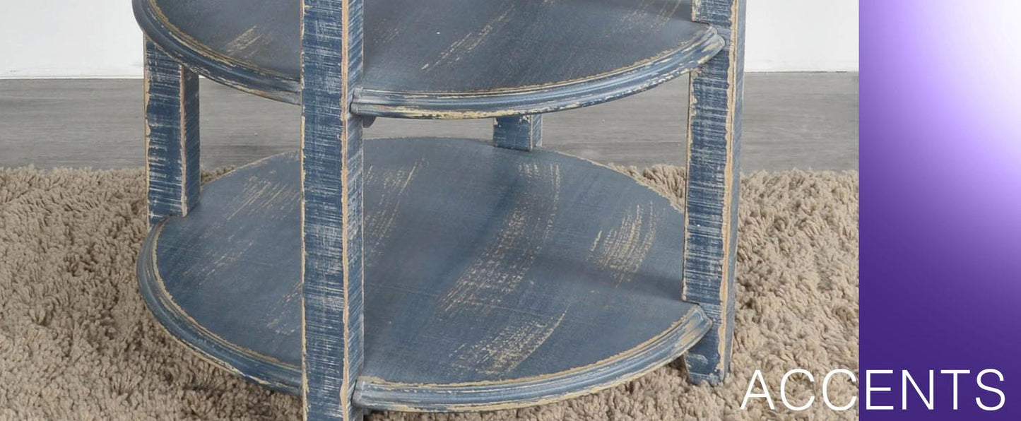 Ocean Blue Side Table