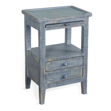 Ocean Blue Side Table