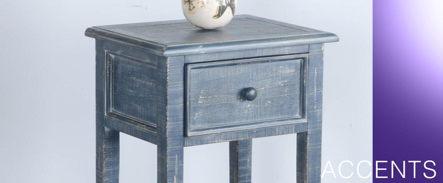 Ocean Blue Side Table
