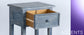 Ocean Blue Side Table