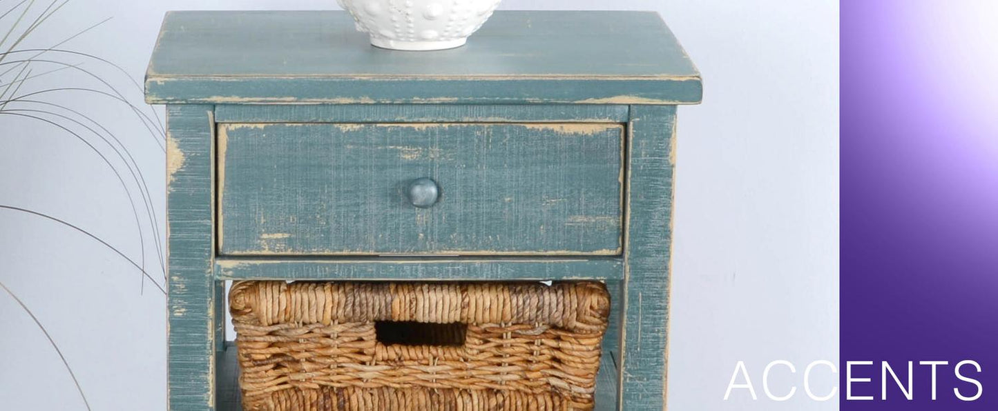 Sea Grass Storage Table