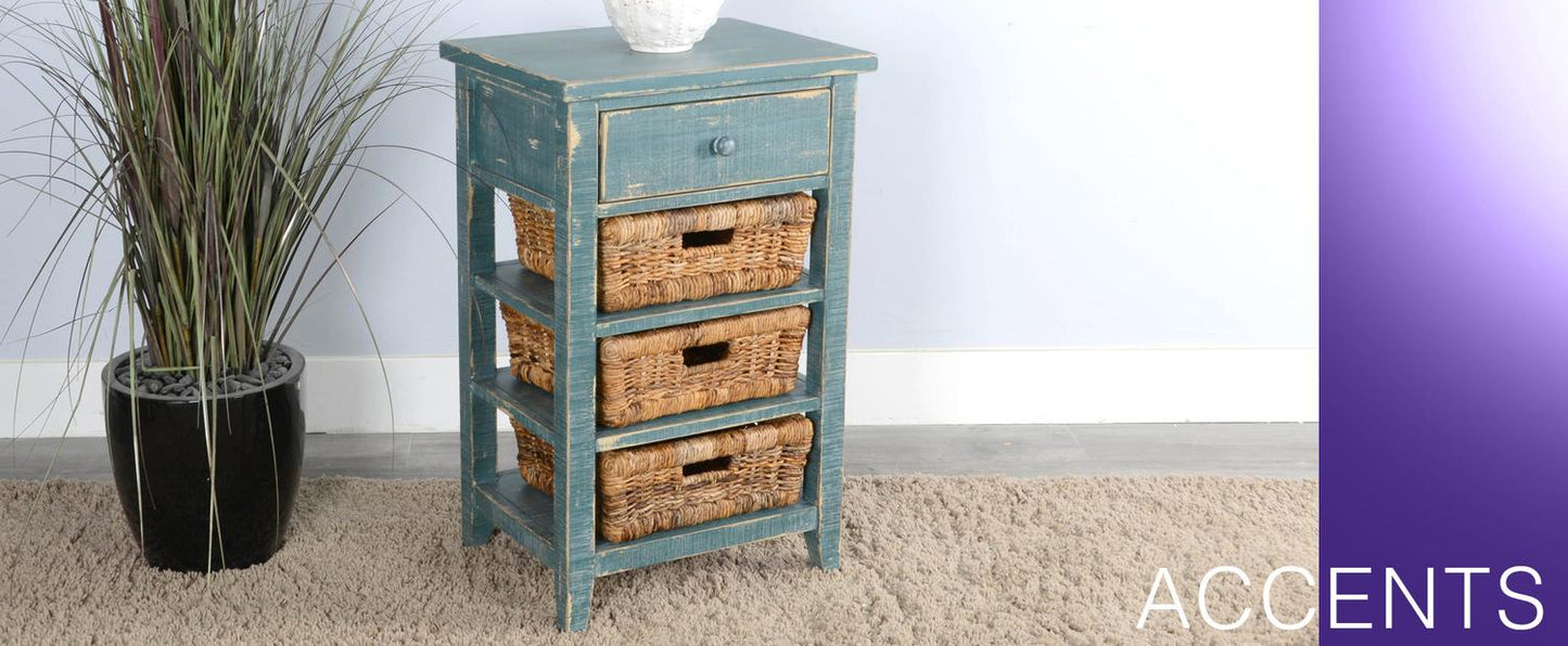 Sea Grass Storage Table