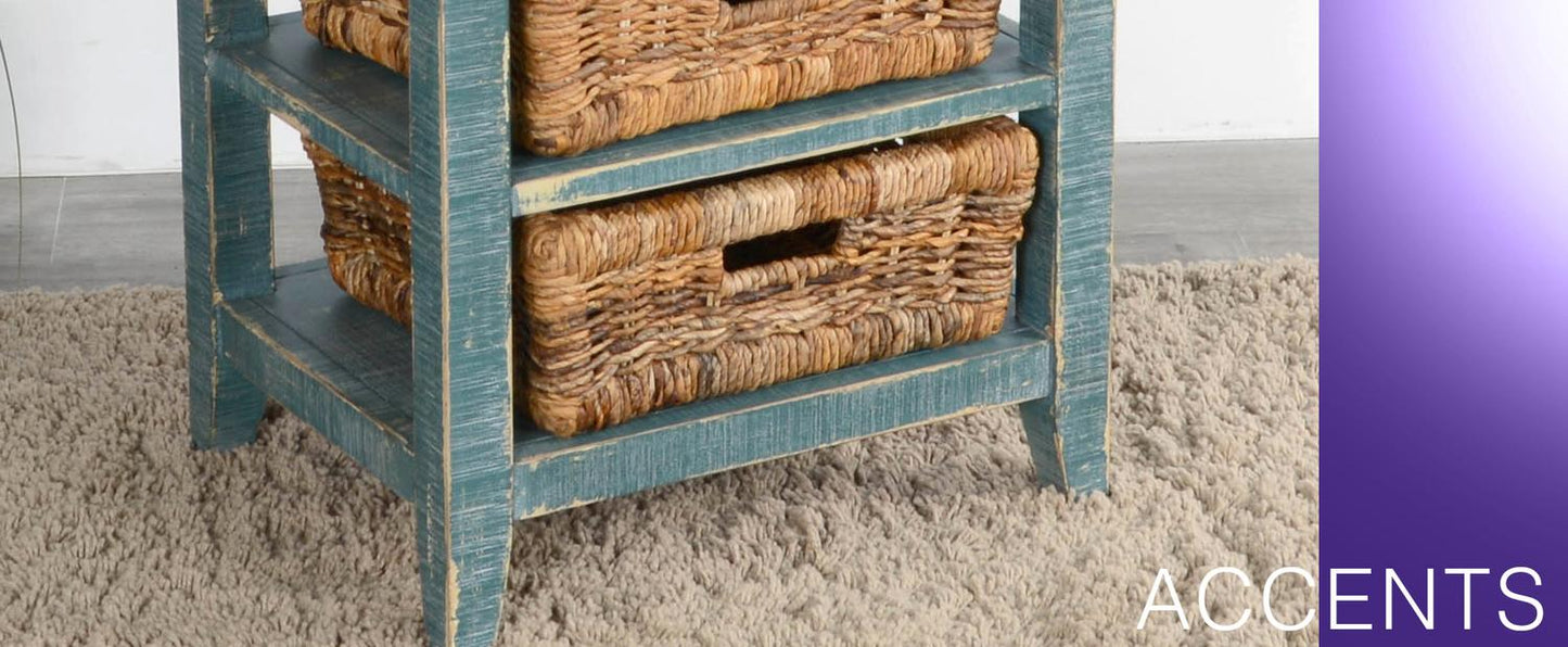 Sea Grass Storage Table