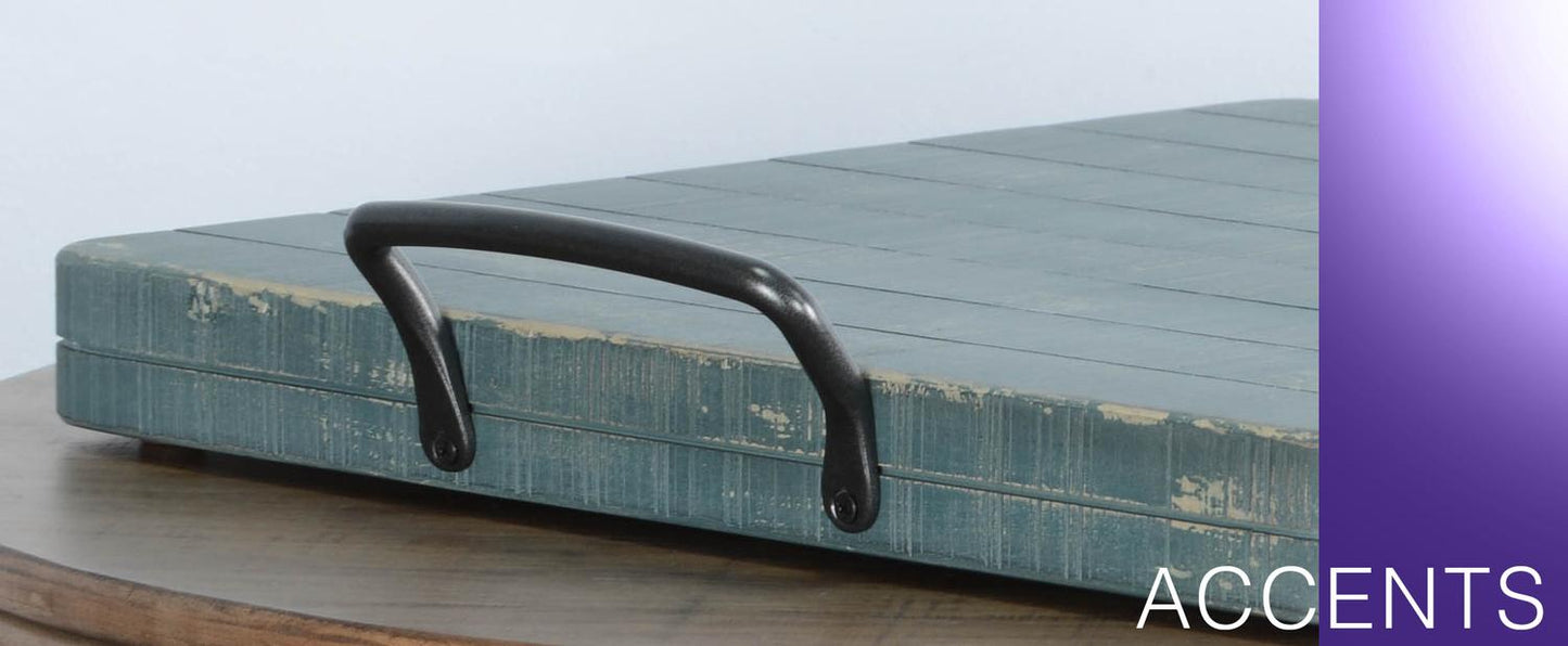 Sea Grass Ottoman Tray