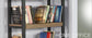 Bookcase w/ metal Frame