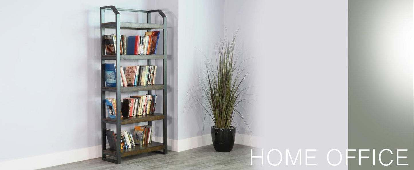 Bookcase w/ metal Frame