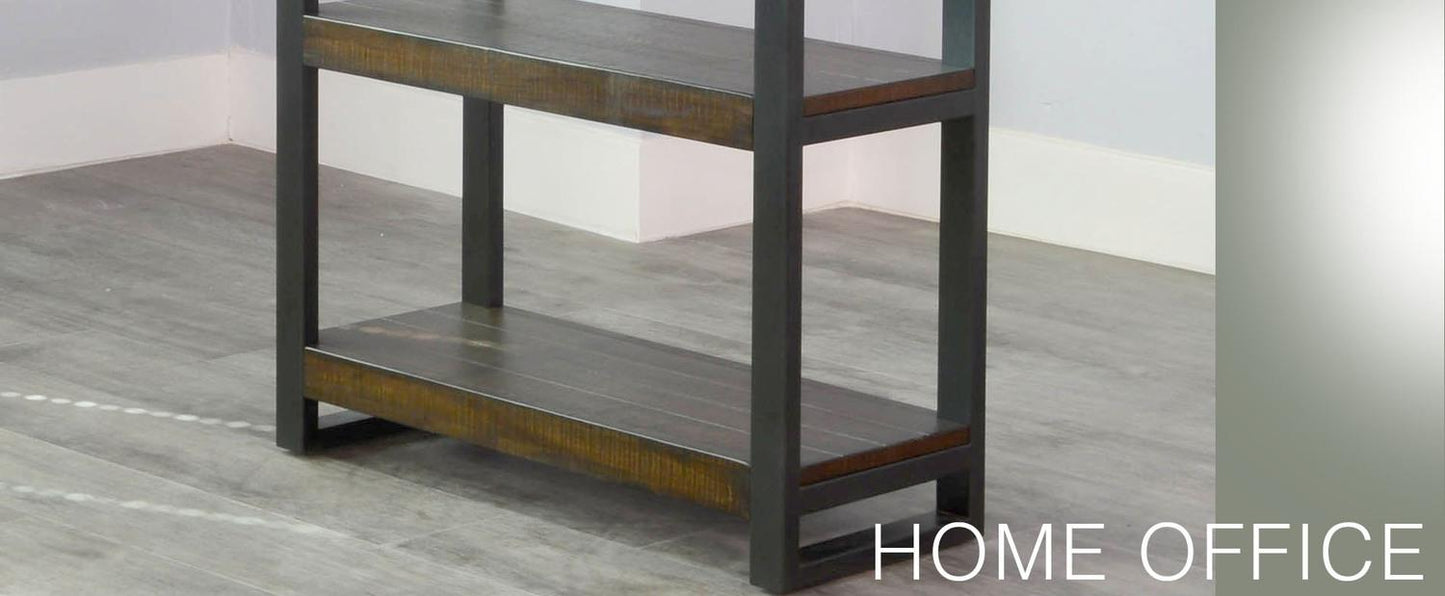 Bookcase w/ metal Frame