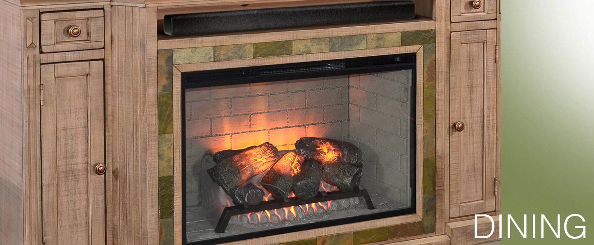 TV Console w/ Fireplace Option