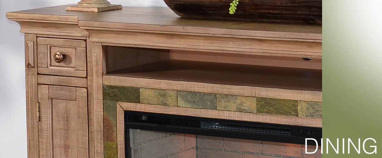 TV Console w/ Fireplace Option