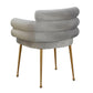 Dente Grey Velvet Dining Chair by Inspire Me! Home Decor