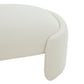 Toledo Cream Velvet Bench