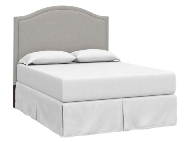 Custom Uph Beds Vienna Arched Twin Headboard