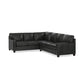 Ladson Leather L-Shaped Sectional