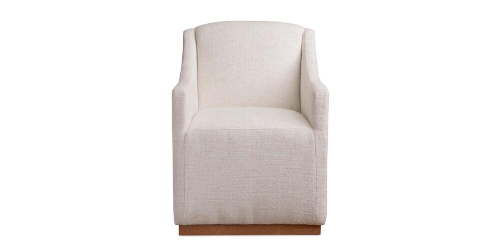 Banks Arm Chair with Maple Base