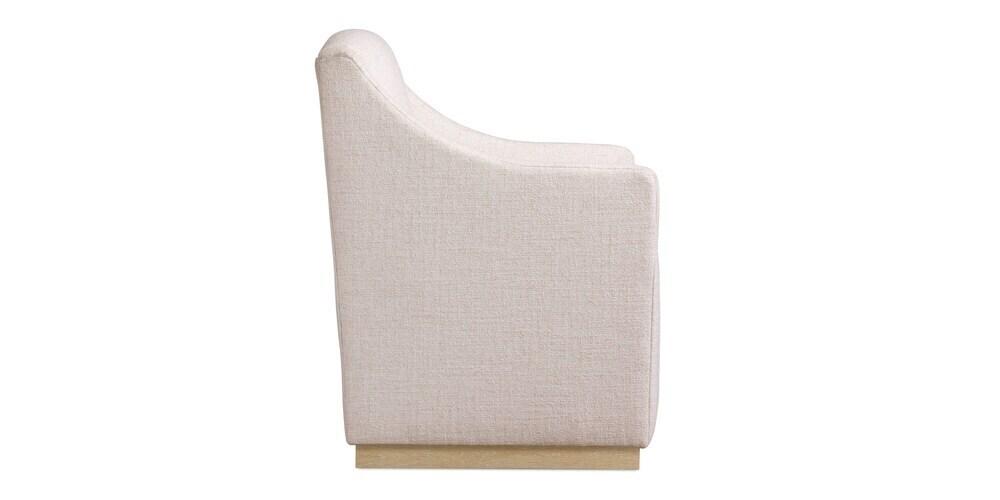 Banks Arm Chair with Oak Base